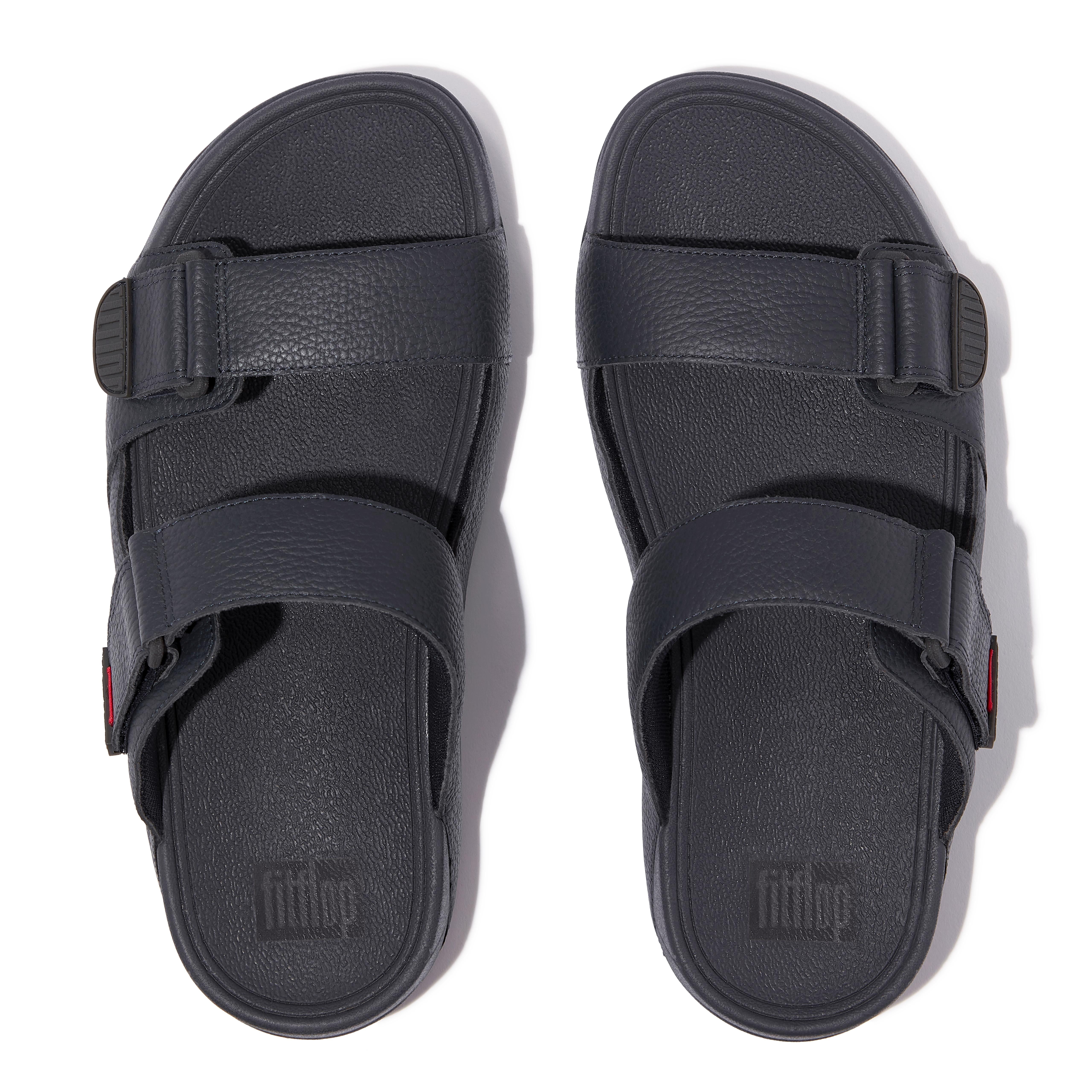 FitFlop Men's Gogh Moc Adjustable Strap Slide Sandal
