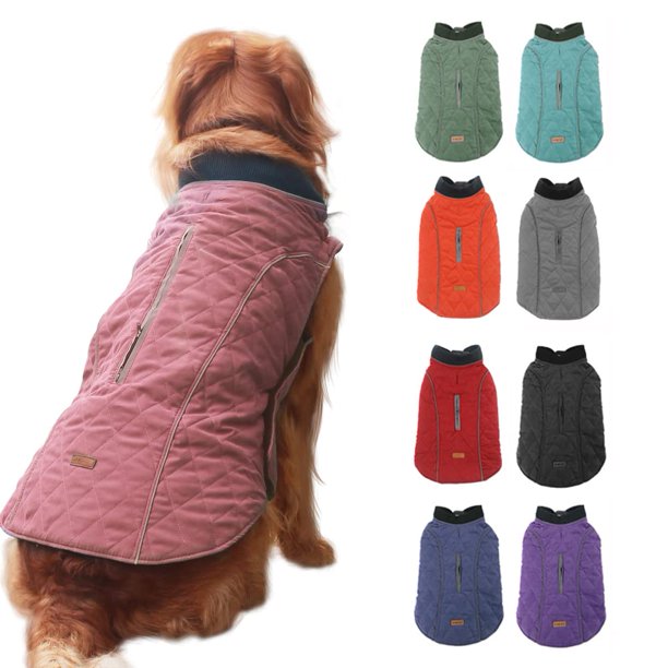 EMUST Dog Jackets for Winter, Cold Weather Coats for Dogs, Soft Winter