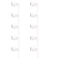 thumbnail image 1 of Conector de tubo de agua de conexión rápida en forma de L de 1/4" OD para filtro de purificador de agua para sistema de ósmosis inversa 10 piezas, 1 of 7