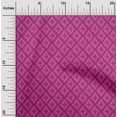 thumbnail image 2 of oneOone Cotton Poplin Twill Magenta Fabric Abstract Sewing Material Print Fabric By The Yard 56 Inch Wide, 2 of 4