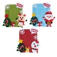 thumbnail image 1 of IFANLANDOR 1Pcs Rectangular Red Nonwoven Photo Frame for Christmas Home Decoration and Desk Display 11.8x5.5x0.04in, 1 of 8