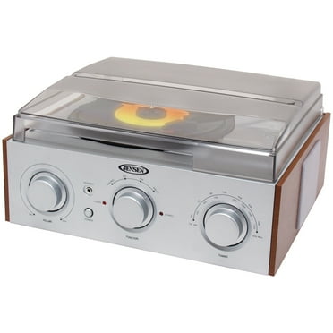 Jensen JTA-470 Professional 3-speed Stereo Turntable with Speed ...