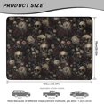 thumbnail image 7 of Xixirimido SUV Cargo Liner Car Trunk Mat Universal Trim-to-Fit All Weather Cargo Mats for Most Car Model Trunk Liner Floor Mat Cargo Cover, Retro Rose Skulls, 7 of 7