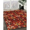 thumbnail image 2 of Ahgly Company Indoor Rectangle Abstract Red Abstract Area Rugs, 6' x 9', 2 of 6