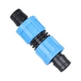 thumbnail image 2 of KAKOWELY 10pcs 16mm Gardening Drip Irrigation System Pipe Connection Fittings Hose Connector Garden Accessory for Home Garden (Straight Pattern, Suitable for 16mm Drip Irrigation Zone), 2 of 4