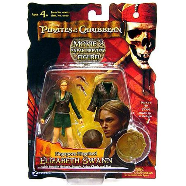 Elizabeth Swann Action Figure Singapore Disguised, Sneak Preview