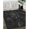 thumbnail image 2 of Ahgly Company Indoor Rectangle Patterned Night Black Area Rugs, 4' x 6', 2 of 6