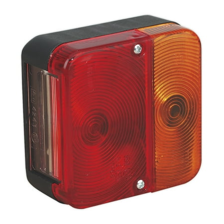 

Sealey Tb18 Rear Square Lamp Cluster 12V With Bulbs
