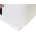thumbnail image 6 of Contemporary 96" Fireplace Console Entertainment  Fully Assembled White, 6 of 9
