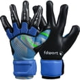thumbnail image 2 of Guantes de portero de látex de 4MM, protección de calidad superior, grueso, completo, para jóvenes y adultos Fivean unisex, 2 of 2