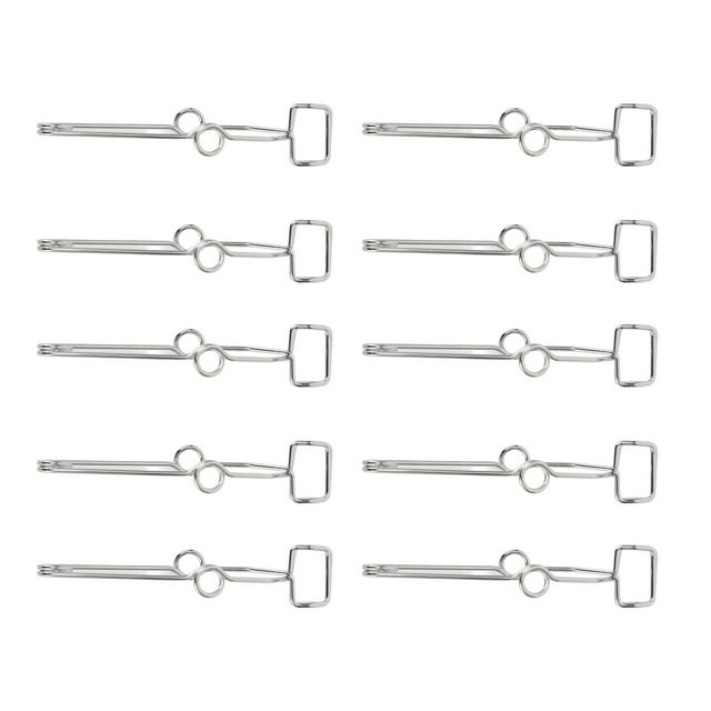 Laboratory Accessories, Delicate Stainless Steel Safe Test Tube Clamp With Finger Grip For School