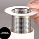 thumbnail image 4 of (S)Filtro para fregadero de cocina, rejilla de acero inoxidable para fregadero de cocina, tapón para fregadero de cocina, malla de filtro de drenaje, para baño, cocina, 4 of 5