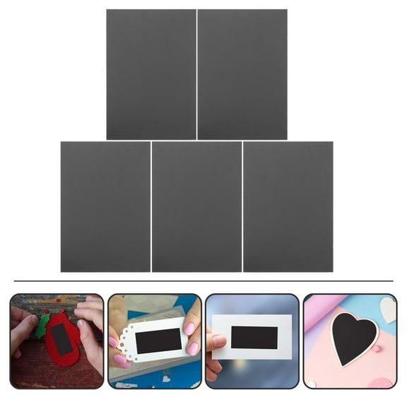 LEORX 5Pack Magnetic Squares with Adhesive Backing for Craft Enthusiasts Office Supplies
