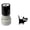 A002- Black (Upright Tail Cat), variant on Self Inking Address, Black Cat Silhouette, 1 in Diameter, 1 Pc, Black Pad, Cat Lover Gifts, Craft Stamping, Scrapbooking Journaling, Planner Embellishments