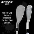 thumbnail image 4 of RXR Iron Set - 4,5,6,7,8,9,PW - Premium Set of Great Looking Irons - Right Handed - Stiff Flex, 4 of 9