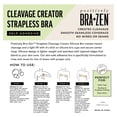 thumbnail image 4 of Positively BRA+ZEN Women’s Reusable Silicone Cleavage Creator Strapless Backless Bra, Adhesive Stick on Bra Cup Size A-D, 4 of 4