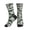 2 Black-2, variant on Women's Men's Dollar Money Colorful Novelty Pattern Crew Athletic Socks