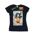 thumbnail image 1 of DC Comics Womens Wonder Woman Poster Cotton T-Shirt, 1 of 4