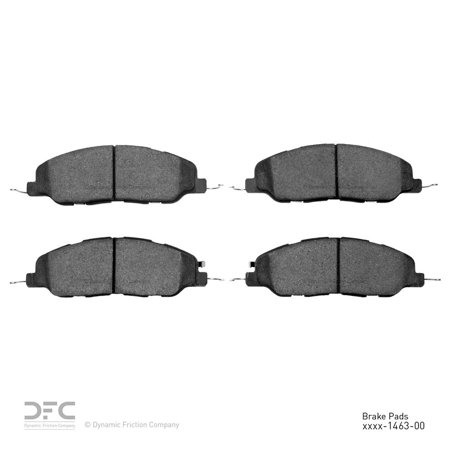 Dynamic 1311-1463-00 DFC 3000 Semi-metallic Brake Pads
