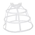 thumbnail image 1 of Minnieouse Aro de tela de línea A para vestido de novia de boda enagua de deslizamiento guantes y mitones Blanco S, 1 of 1
