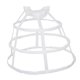 thumbnail image 1 of Sonducket Aro de tela de línea A para vestido de novia de boda enagua de deslizamiento guantes y mitones Blanco S, 1 of 1