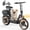 GT 11, variant on GWEIT Electric Scooter for Adults, Electric Scooter with Seat with 1000 Peak Motor, 25Mph, 30/45 Miles Range, 14" Foldable Escooter with Multiple Suspension