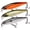F1-3.5"-0.3oz, variant on TRUSCEND Suspending Jerkbait with BKK Hook, Rattle Minnow Fishing Lures with Long Casting Weight Transfer System, Natural Wiggle Action Twitchbait, Freshwater Bait for Bass Walleye Pike Trout Striper