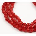 thumbnail image 4 of IBA IndianbeautifulartRed HakikJapaMala, Protection Against Bad Evils 108 + 1 Beads (3mm), 4 of 5