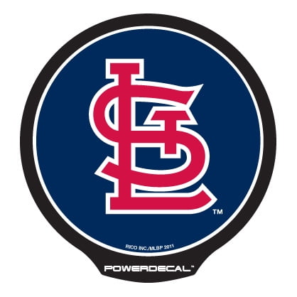 St Louis Cardinals StL Round Precision Cut Decal / Sticker