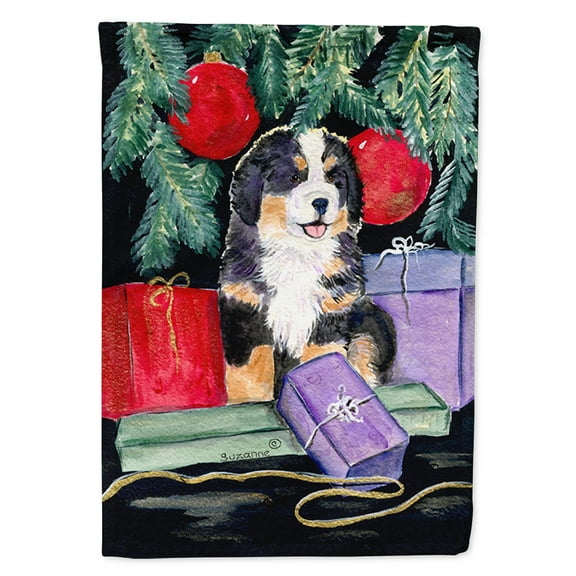 Bernese Mountain Dog Garden Flag