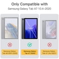 thumbnail image 2 of JETech Case for Samsung Galaxy Tab A7 10.4-Inch 2020 (SM-T500/T505/T507), NOT for Tab A7 Lite, Slim Translucent Back Tri-Fold Folio Stand Protective Tablet Cover, Auto Wake/Sleep (Black), 2 of 7