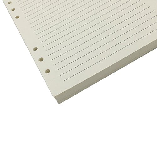 80 Sheet Notebook Insert Refiller Binder Planner Refills Lined Paper B5 Size 