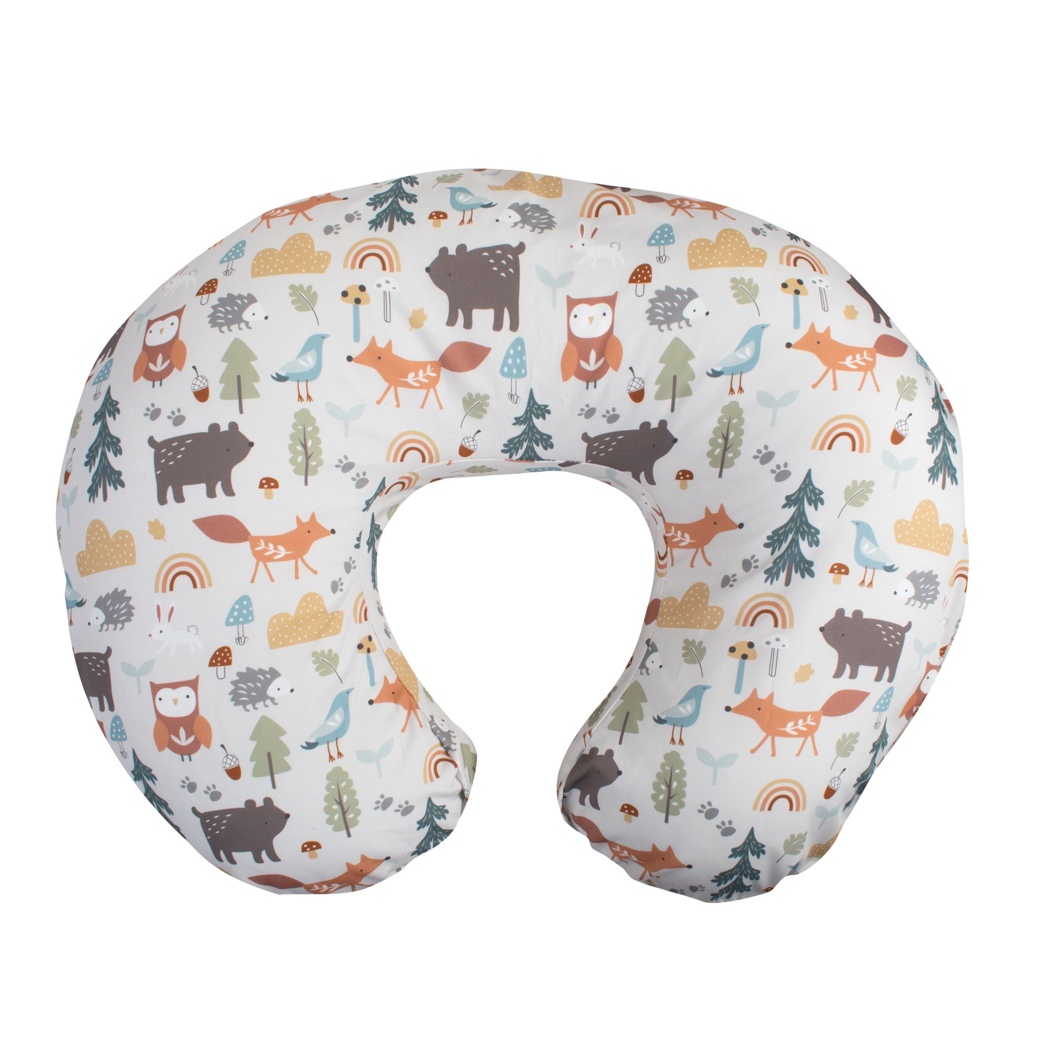 Slipcover for Pillow Baby Nursing Infant Feeding Support Classic Elephant Fabric 