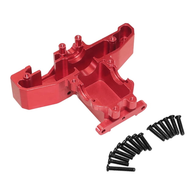 MERIGLARE 1/14 RC Car Rear Gearbox Cover Accessories Crawler RC Car Upgrade Spare Part red