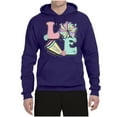 thumbnail image 2 of Wild Bobby Love Cheer Unisex Hoodie Sweatshirt, 2 of 6