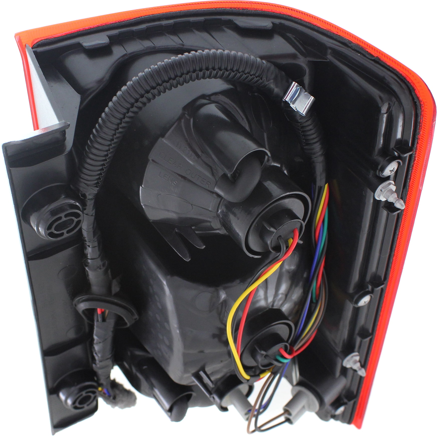 Tail Light Compatible With 2009-2015 Honda Pilot Left Driver With bulb(s)