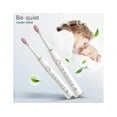thumbnail image 4 of Selección de modos de limpieza y blanqueamiento inteligentes Cepillo de dientes eléctrico sónico recargable con cabezales de cepillo, 4 of 5