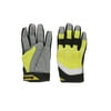 Race-Driven ATV MX Off Road Silicone Fingertip Riding Gloves Yellow Small