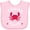 AD-Pink, variant on Inktastic Dewey Beach Delaware Boys or Girls Baby Bib