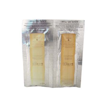 Bamboo Smooth Anti-Frizz Duo by Alterna for Unisex - 2 x 0.25 oz Shampoo Conditioner