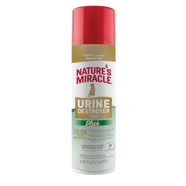 Destructor de orina Nature's Miracle para gatos, 500 ml, enzimático