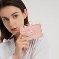 thumbnail image 3 of Compact Card Holder Wallet, Large Capacity Card Slot Bag, Durable Solid Color Design, For Daily Use Office Travel, Secure Credit Card Holder, Minimalist Style Business Card Wrap, Small Foldable, 3 of 8