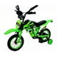 thumbnail image 1 of Bicicleta Infantil MotoCross Niño R-12 Ruedas Entrenamiento Verde, 1 of 4