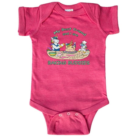 

Inktastic My Best Friend and I are Baking Buddies Gift Baby Boy or Baby Girl Bodysuit