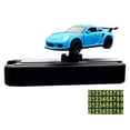 thumbnail image 1 of Mini coche a escala 1/64, accesorio para coche, regalo de cumpleaños, adorno decorativo universal. Azul, 1 of 9