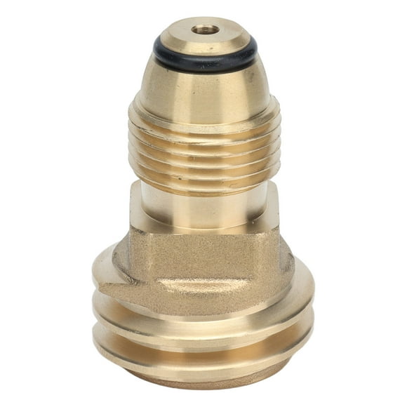 Fdit Gas Cylinder Adapter,G1/2 Female Thread Propane Tank Adapter Brass Airtight Connection Gas Furnace Conversion Connector