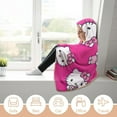 thumbnail image 6 of Hello Kitty Blanket Hoodie, Wearable Blanket, Cloak Hooded Throw Blanket, Soft Warm Fluffy Blankets for Bed Couch Sofa, 6 of 8