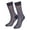 Navy, variant on 1-5 Pairs Mens Silk Socks Sheer Dress Socks Ultra Thin Nylon Business Sox Summer Cool Crew Socks (Black)