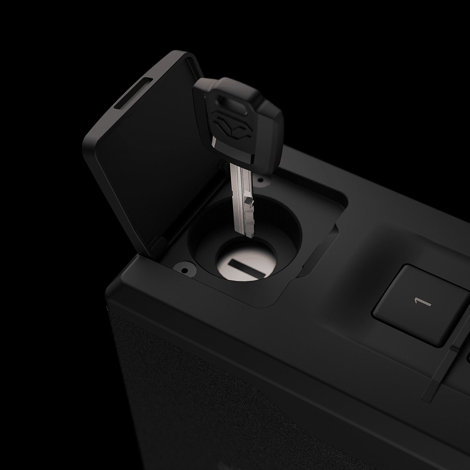 Vaultek Slider Series NSL2i Full-Size Quick Access Safe with ViSN WiFi Live Alerts, Biometric Scanner, Auto-Open, Mountable, & Anti-Theft Protection