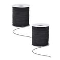 thumbnail image 1 of 4/3/2/1pcs 1mm Black Elastic Cord Beading Thread Stretch String for Bracelet Making Thick Elastic Thread for Handmade Bracelets Durable & Versatile for DIY Projects, 1 of 7